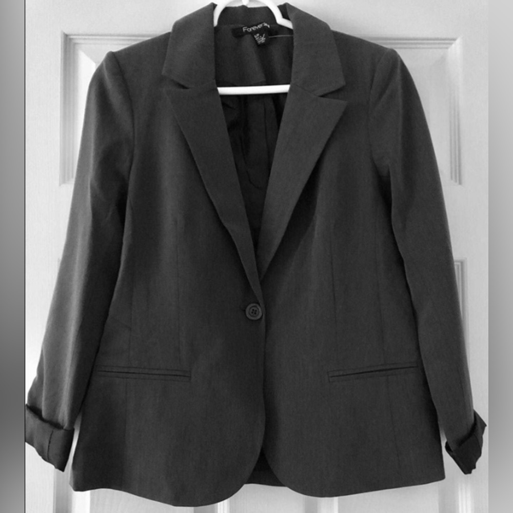 🩶 NEW CLASSIC DARK GREY BLAZER